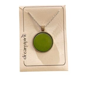 Dreamspirit green pendant necklace